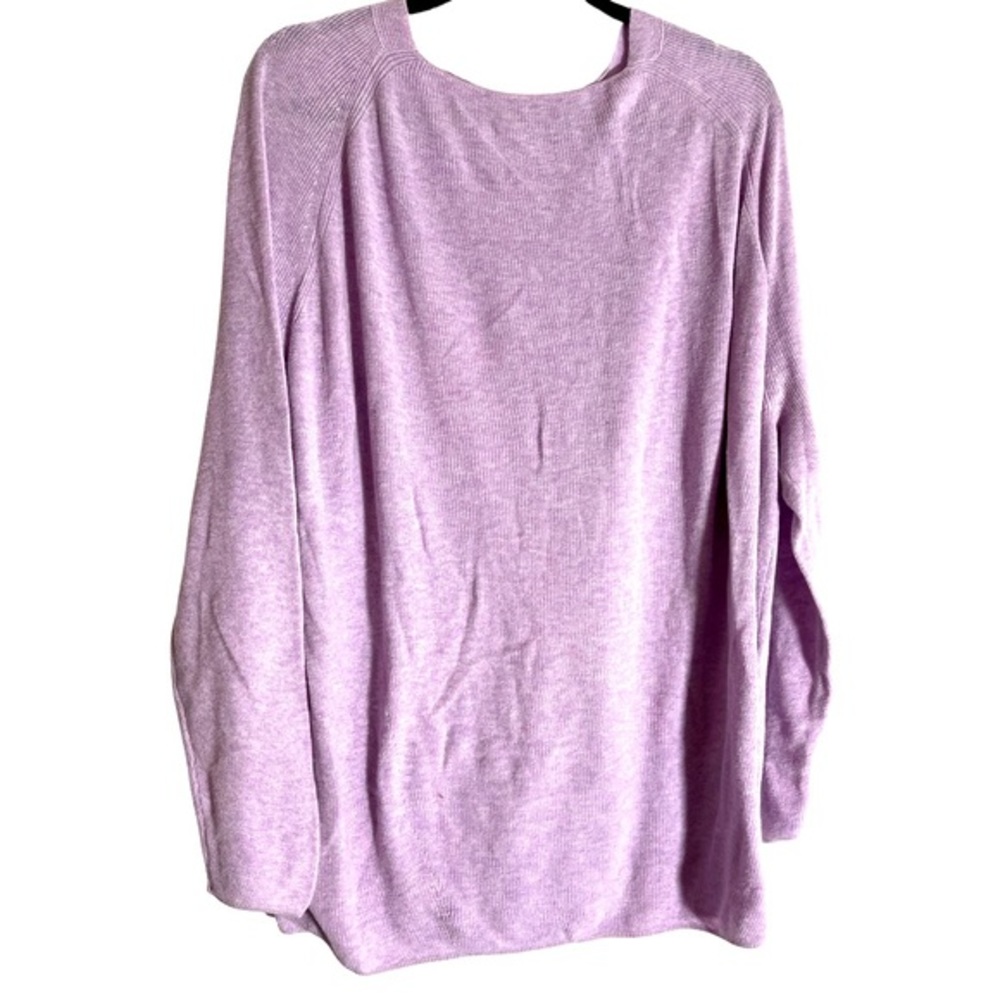 Lou & Grey Oversized Lightweight Lavender Sweater‎